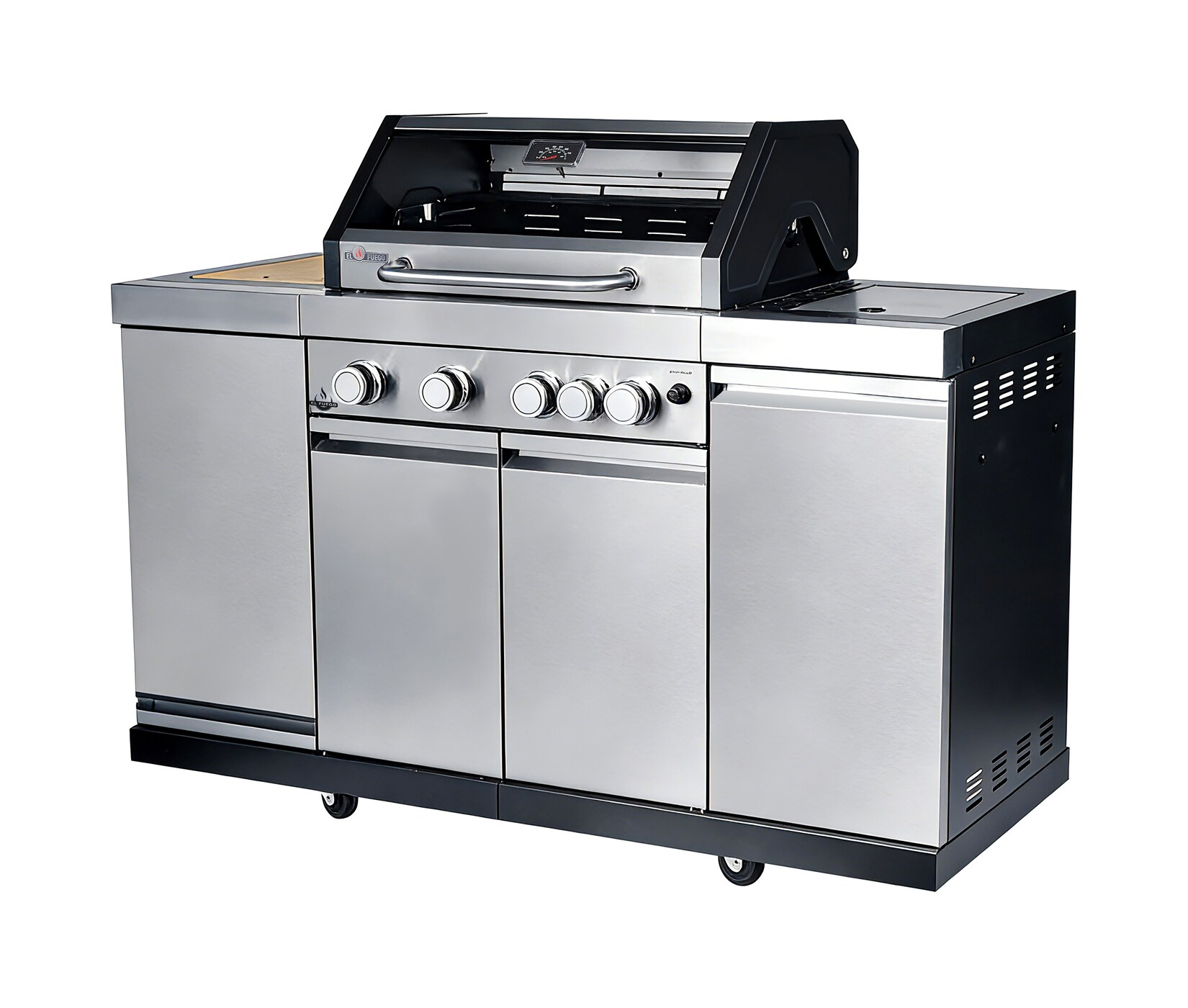 El Fuego® Grillküche „Augusta“ 4+1 mit Eisbox | 04250373256061