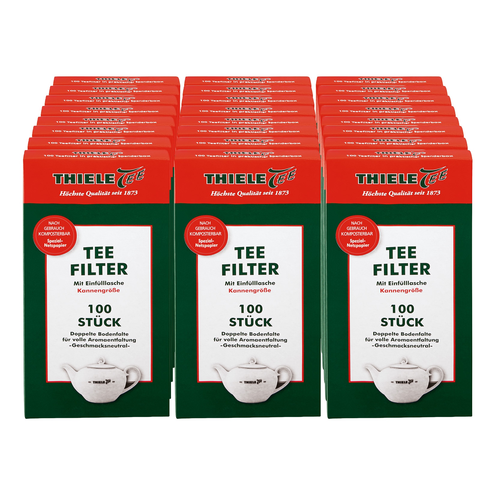 Thiele & Freese Teefilter 100 St&uuml;ck, 24er Pack - Bild 1