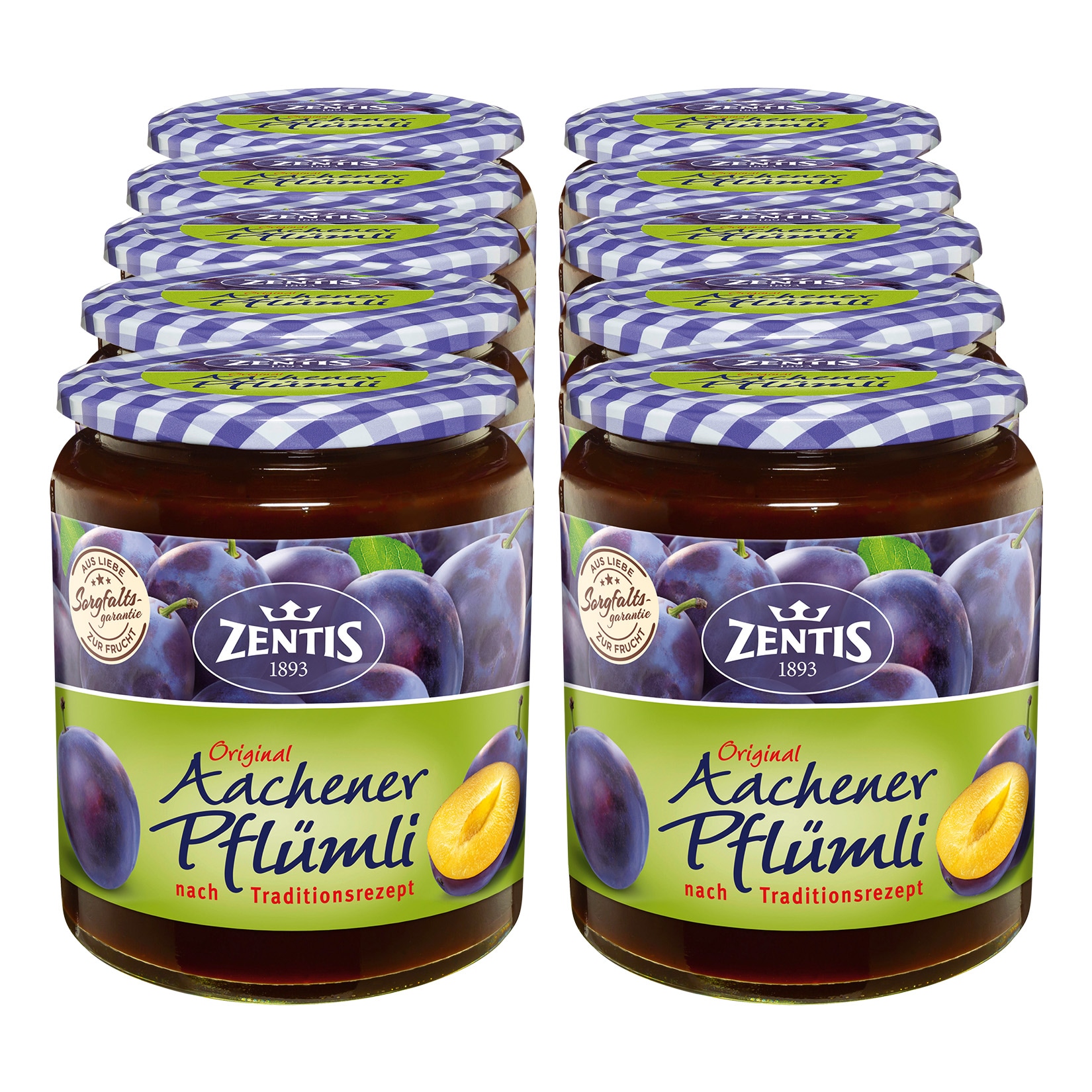 Zentis Original Aachener Pfl&uuml;mli 350 g, 10er Pack - Bild 1