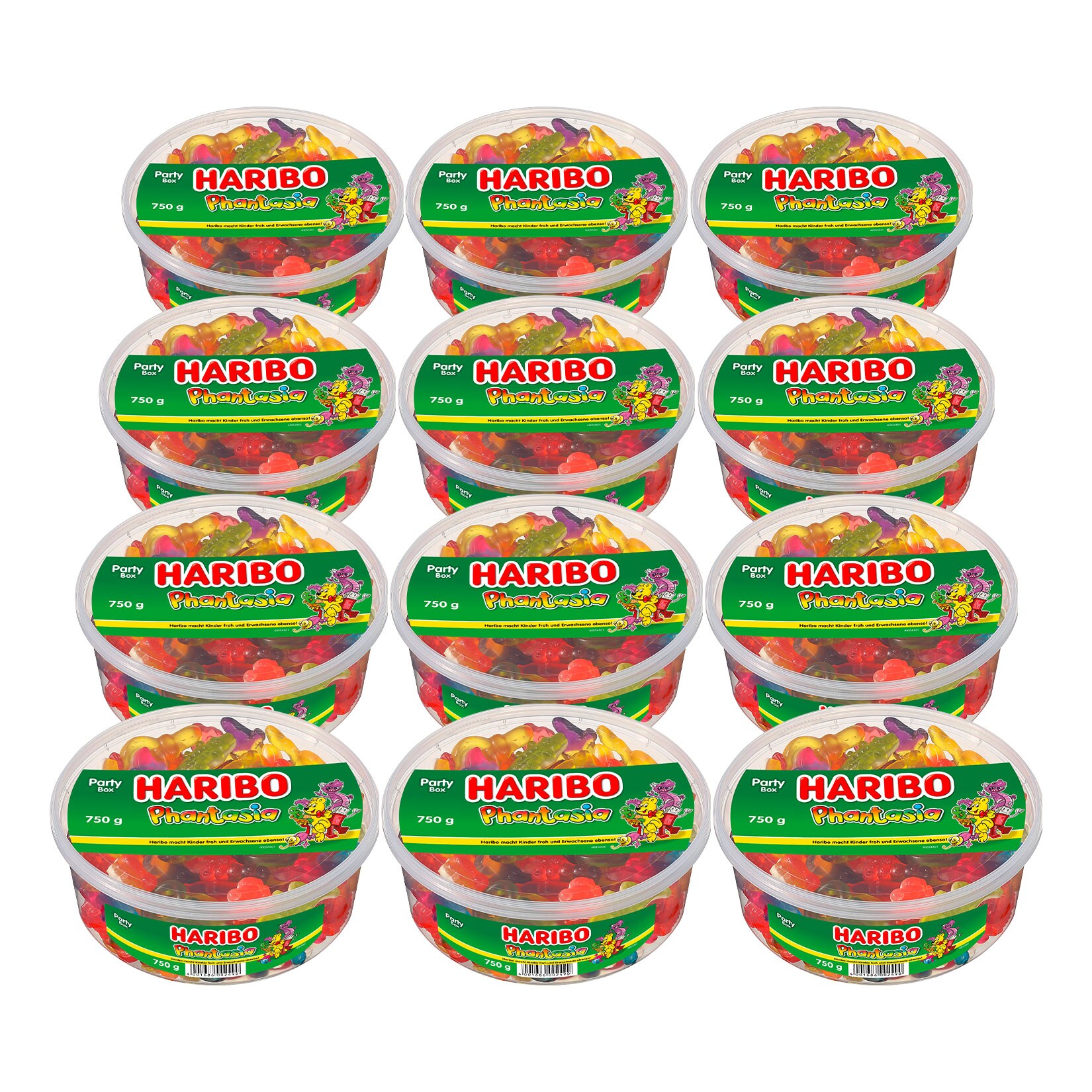 Haribo Phantasia Party Box 750 g, 12er Pack | 04001686002506