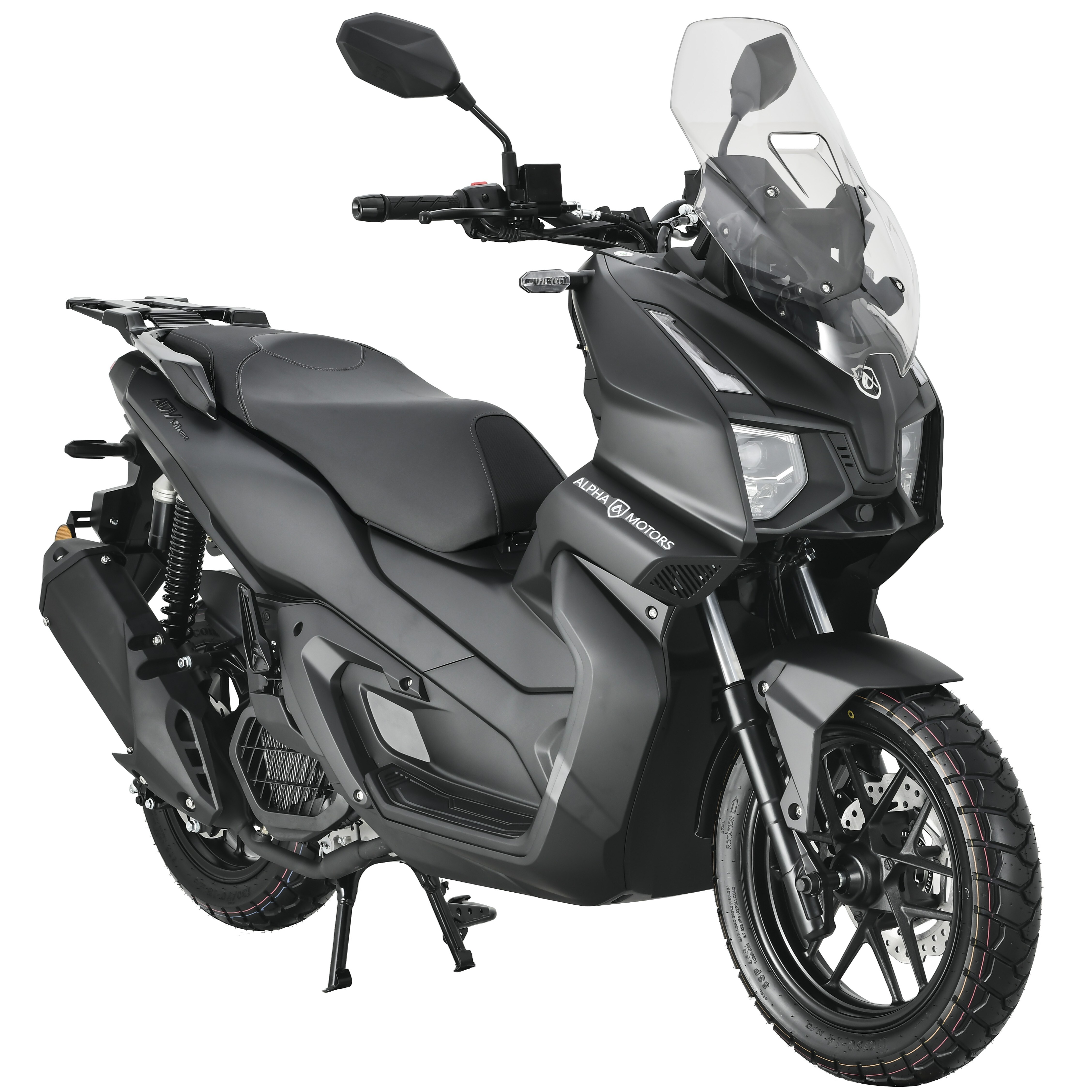 Alpha Motors Motorroller ADV X-treme 125 ccm 90 km/h EURO 5+ schwarz - Bild 1