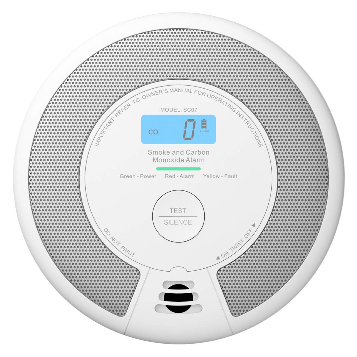 X-Sense SC07 Autarker Rauch- und Kohlenmonoxid CO-Melder - Bild 1