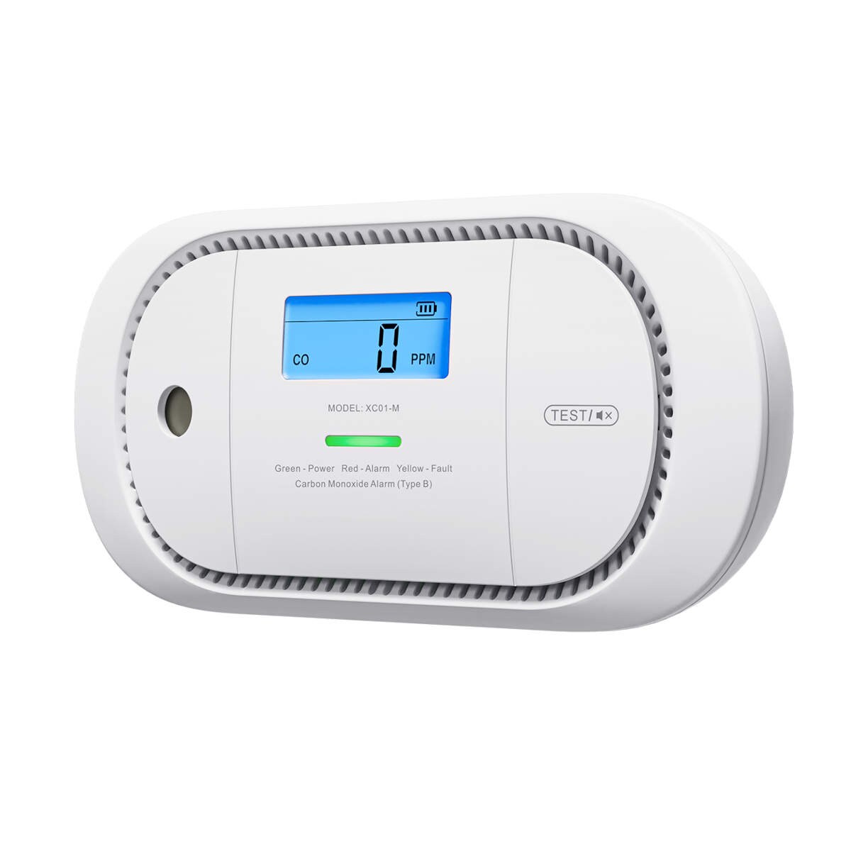 X-Sense XC01-M intelligenter vernetzter RF-Funk-Kohlenmonoxid Melder mit LCD-Anzeige | 00810194780592