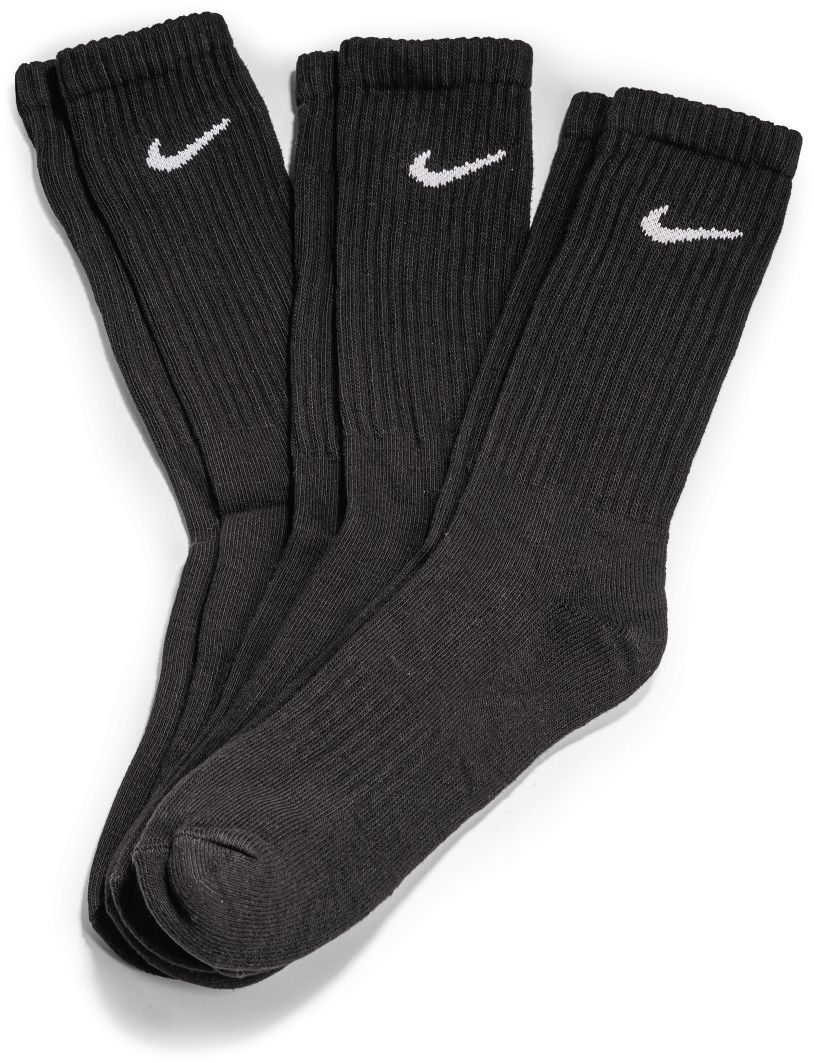 HERREN SOCKEN 3-ER PACK Cushioned Crew - Nike BLACK 38/42 - Bild 1