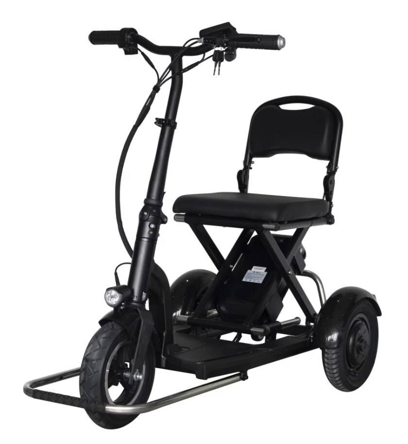 Elektro-Mobilitätshilfe MoBot Light schwarz – 3 Fahrstufen + Rückwärtsgang /klappbar | 04260656680537