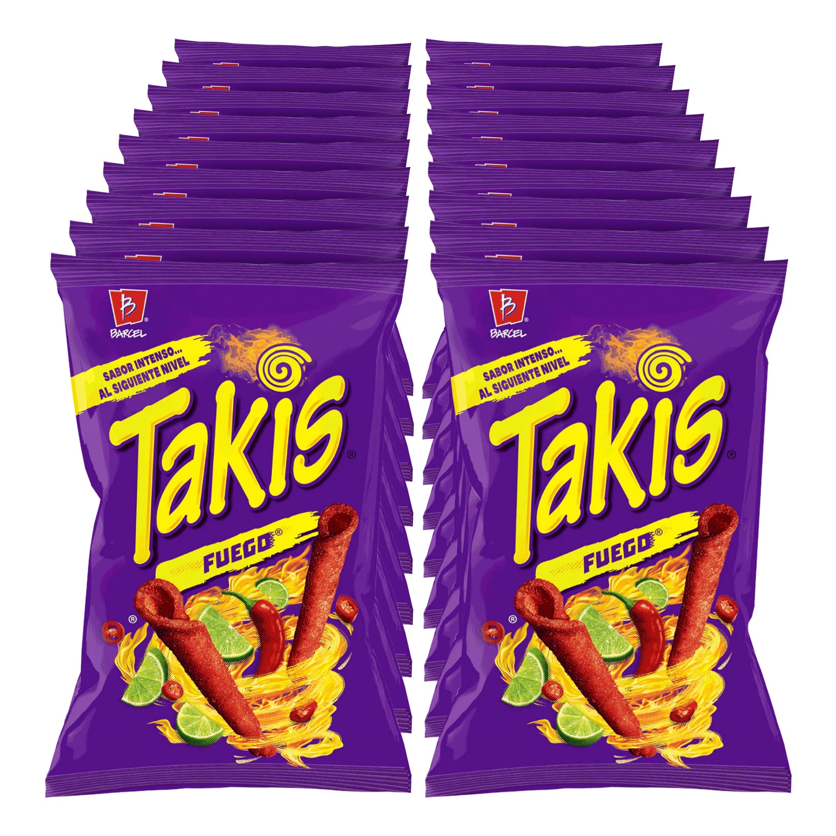 Takis Fuego 100 g, 18er Pack - Bild 1