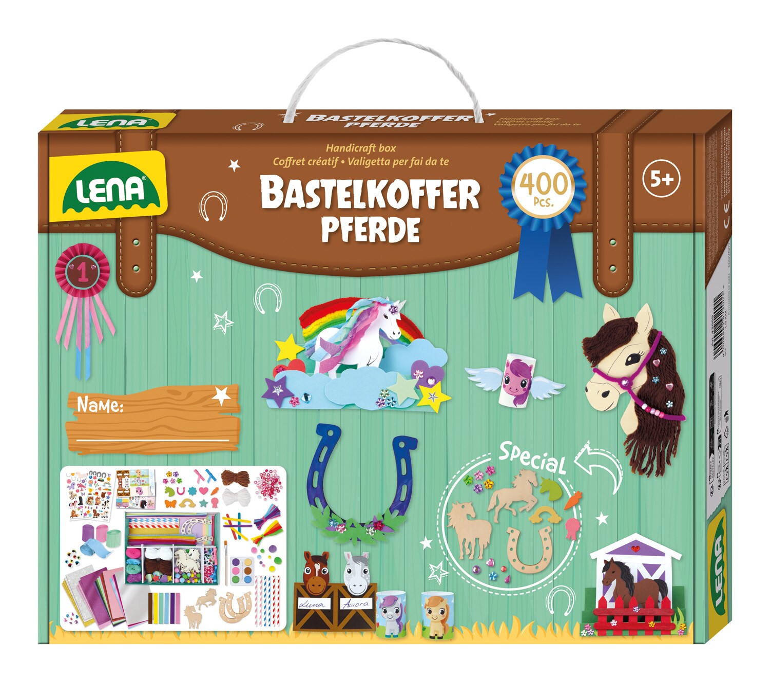 Bastelkoffer Pferde, Premium - Bild 1