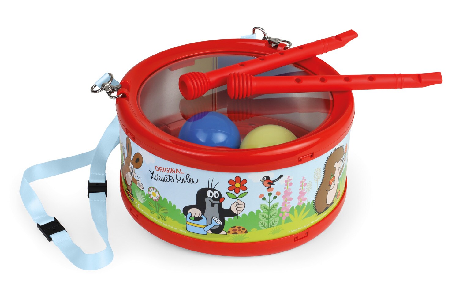 Lustige Trommel Der kleine Maulwurf - Bild 1