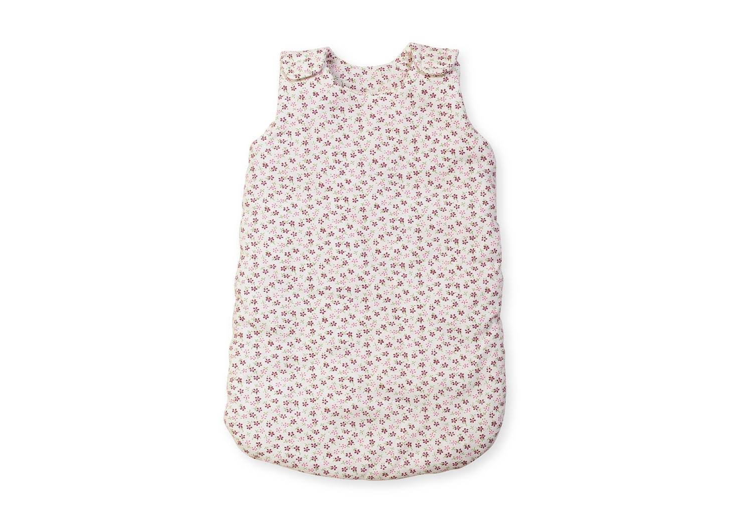 Puppenschlafsack &bdquo;Bl&uuml;mchen&rdquo;, rosa - Bild 1