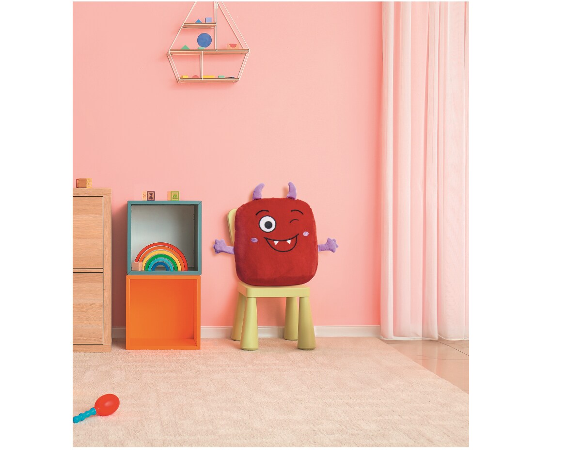 Dekor Plüschkissen – rot | 04311536098758