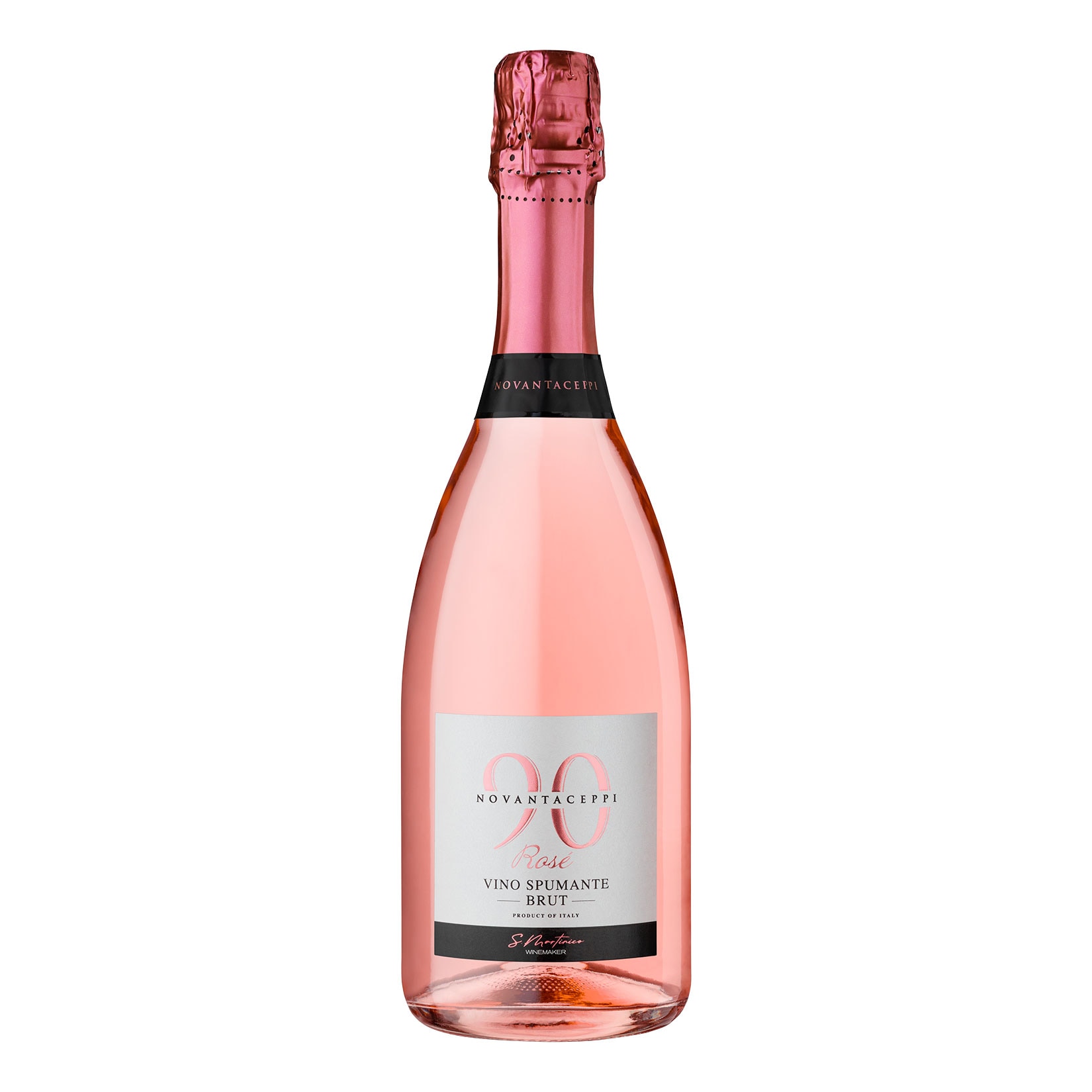 Novantaceppi Vino Spumante Ros&eacute; Brut 11.0 % vol 0,75 Liter - Bild 1