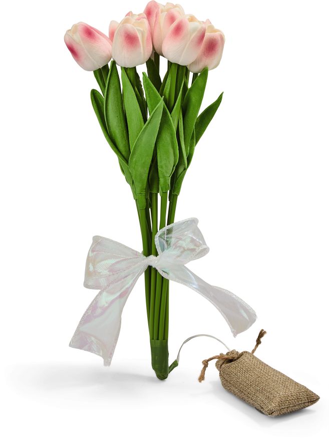 Dekor LED Tulpen, rosa - Bild 1