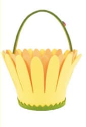 Filzosterkorb Blume - Bild 1