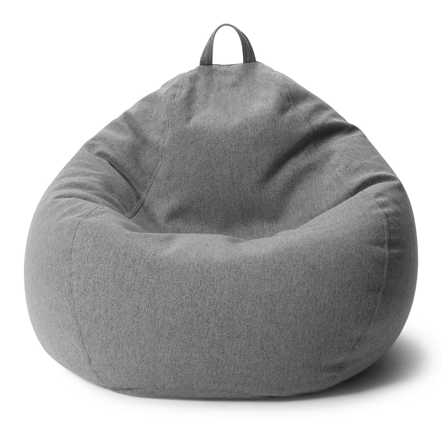 URBANARA Sitzsack 120l grau Basic-Comfort