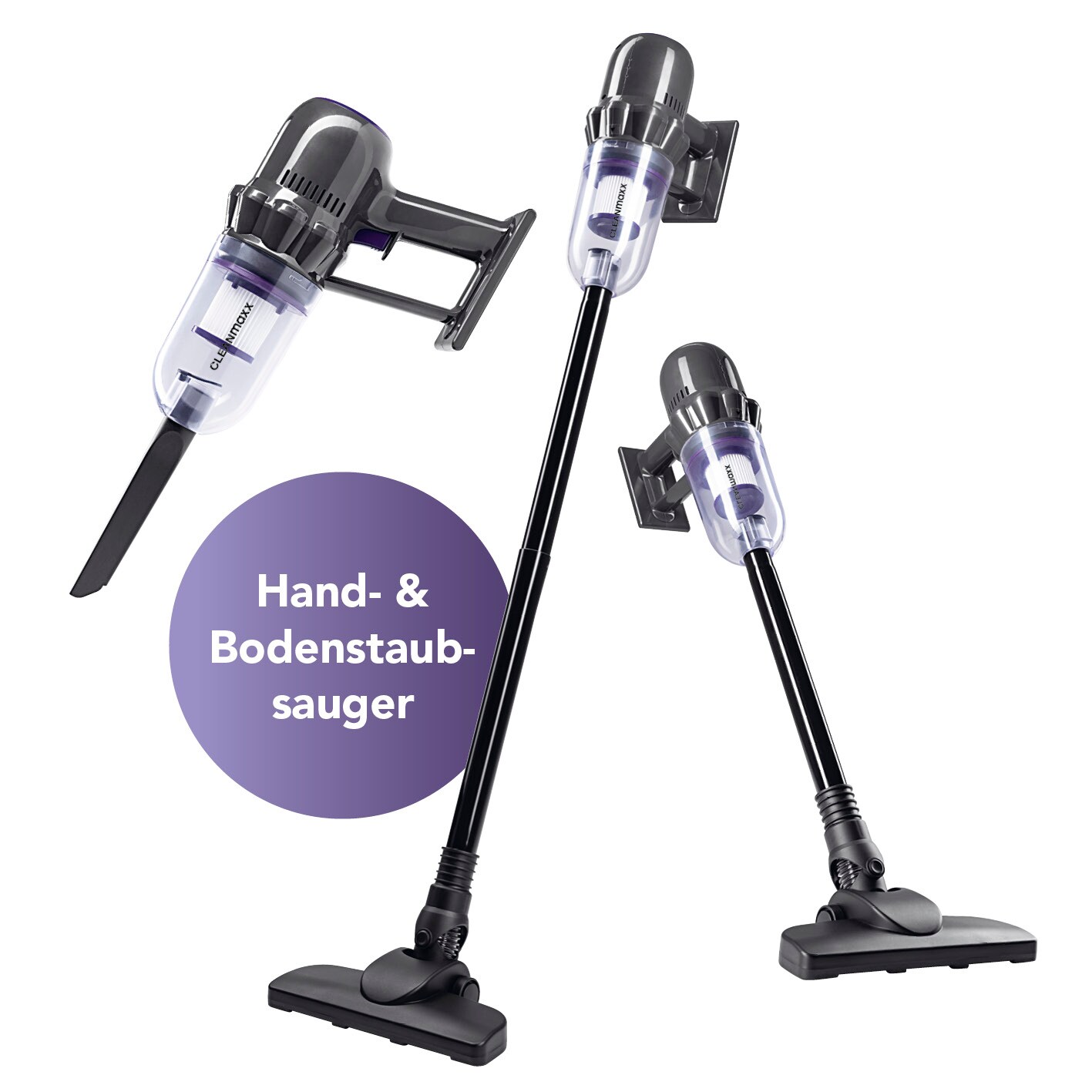Akku-Hand- & Bodenstaubsauger 14,8V