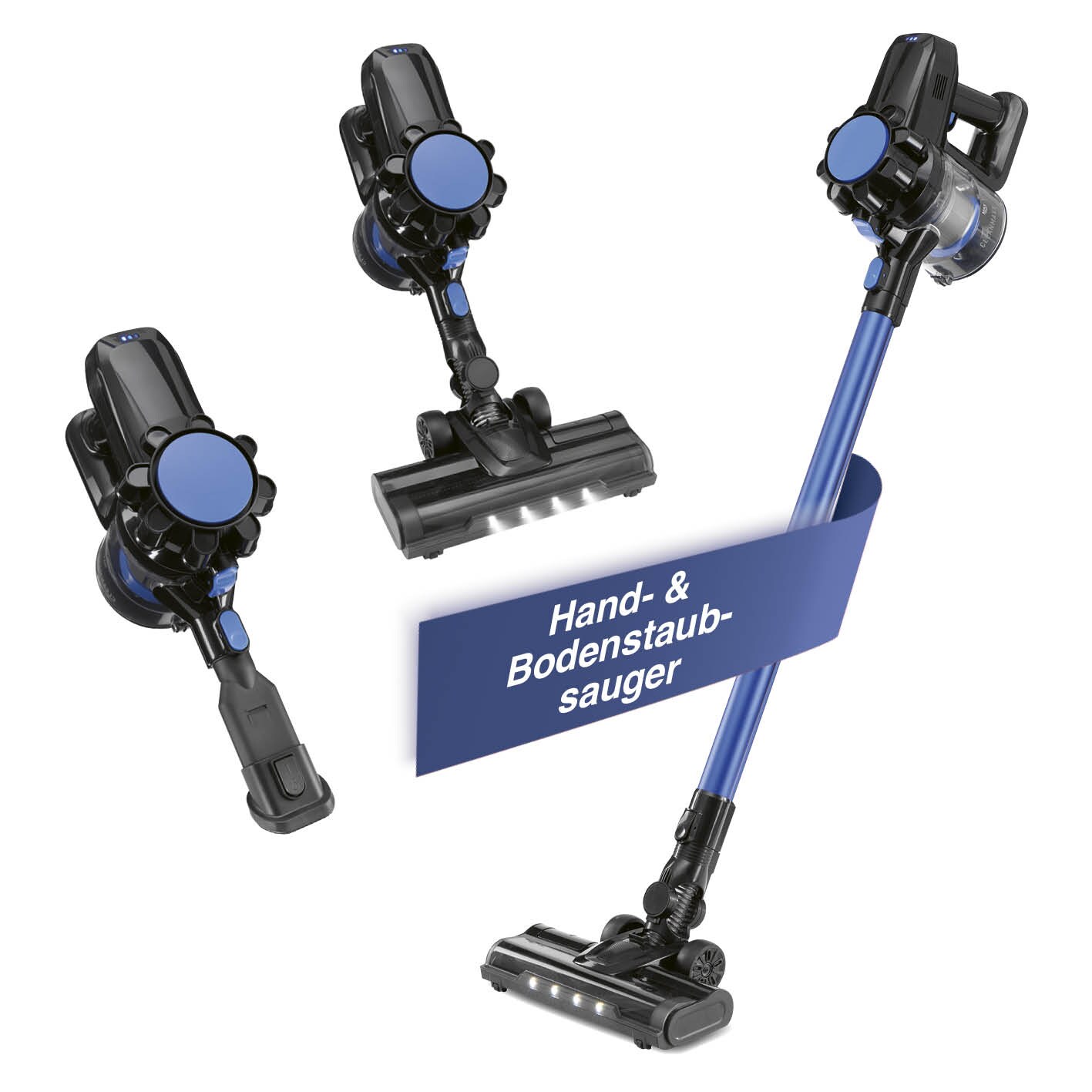 CLEANmaxx Akku-Zyklon-Staubsauger 22,2V | 04067522094333