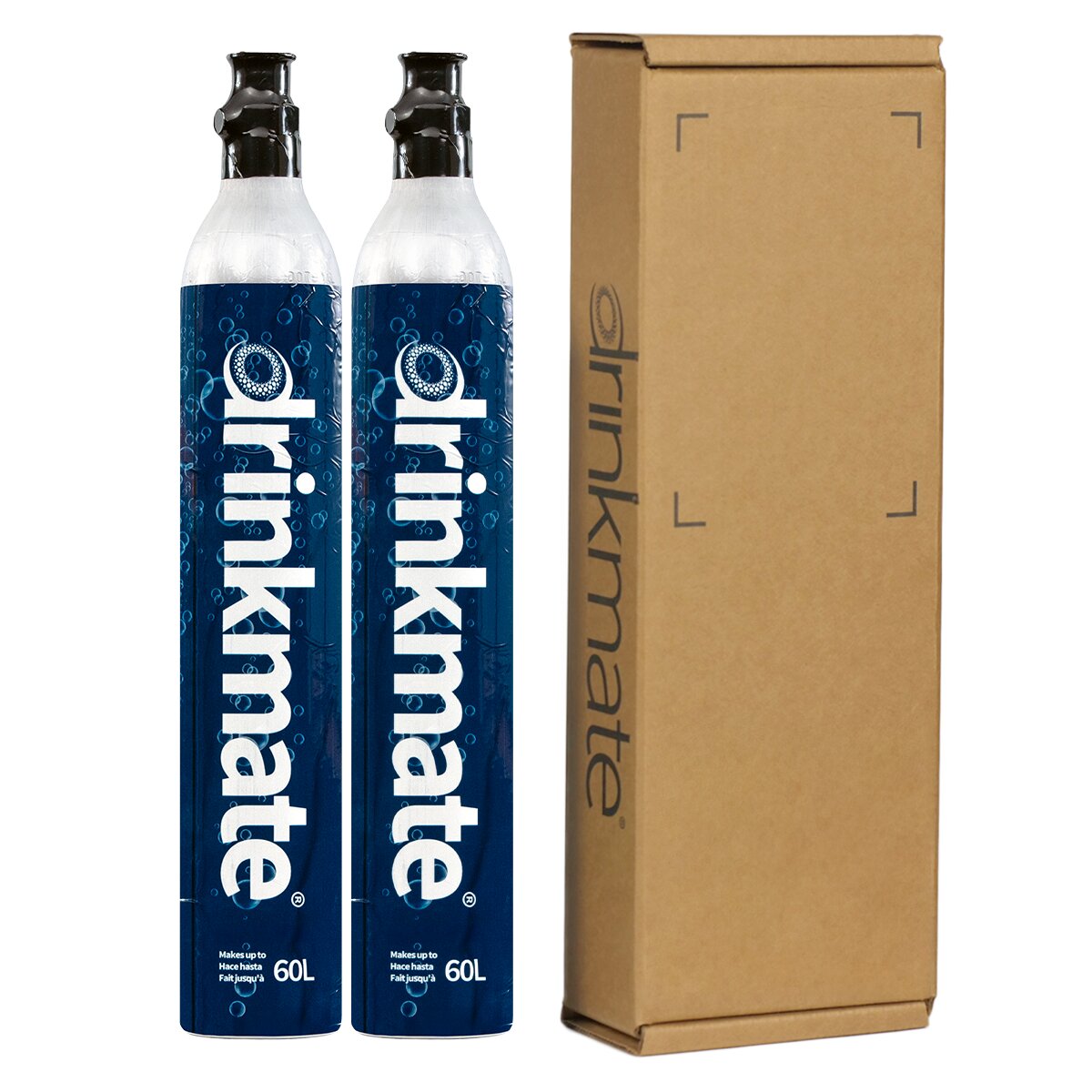 Drinkmate 60L CO2-Zylinder - Doppelpack - Bild 1