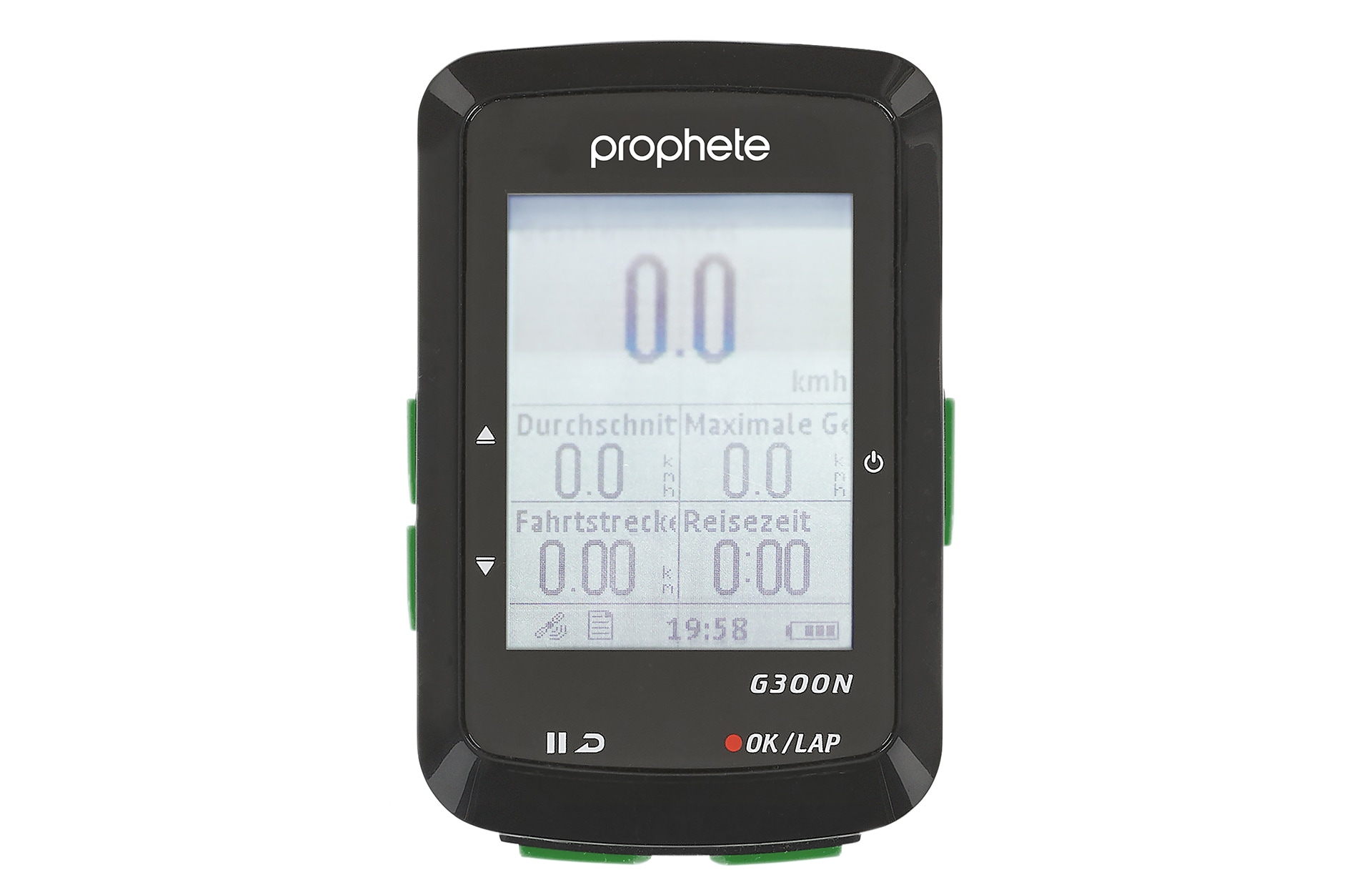 Fahrradnavigationssystem, GPS Computer, 14 Funktionen inkl. Lenkerhalterung, - Bild 1