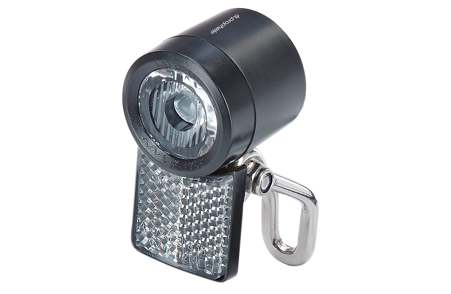 E-Bike Scheinwerfer 20 Lux, mit OSRAM LED's, f&uuml;r E-bikes (9-48 V), auch Dynamo geeignet, sehr kompakt - Bild 1