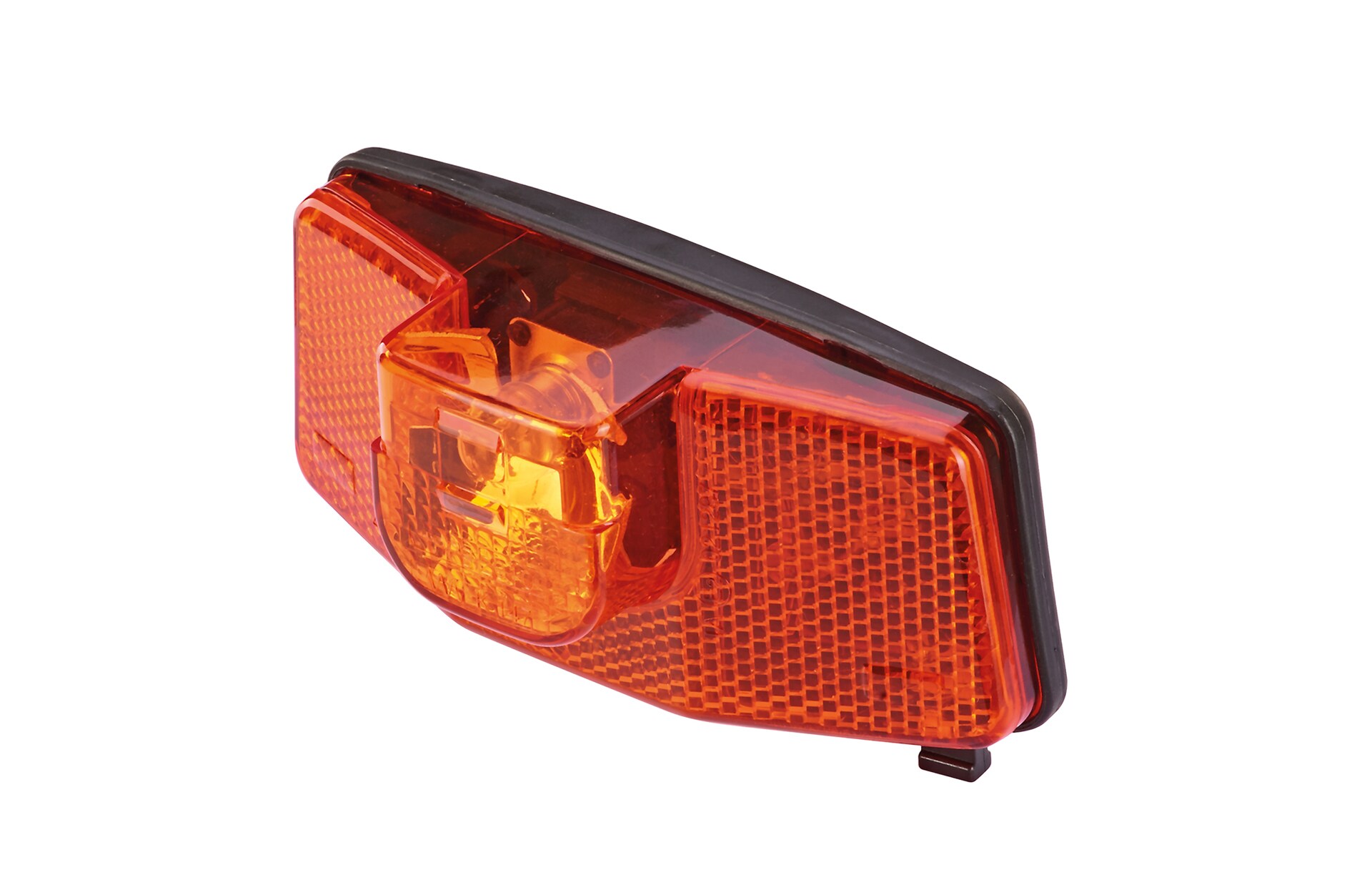 R&uuml;cklicht, f&uuml;r Naben- und Seitendynamo, f&uuml;r 2-adrigen Anschluss, Montageweite: 50 - 80 mm - Bild 1