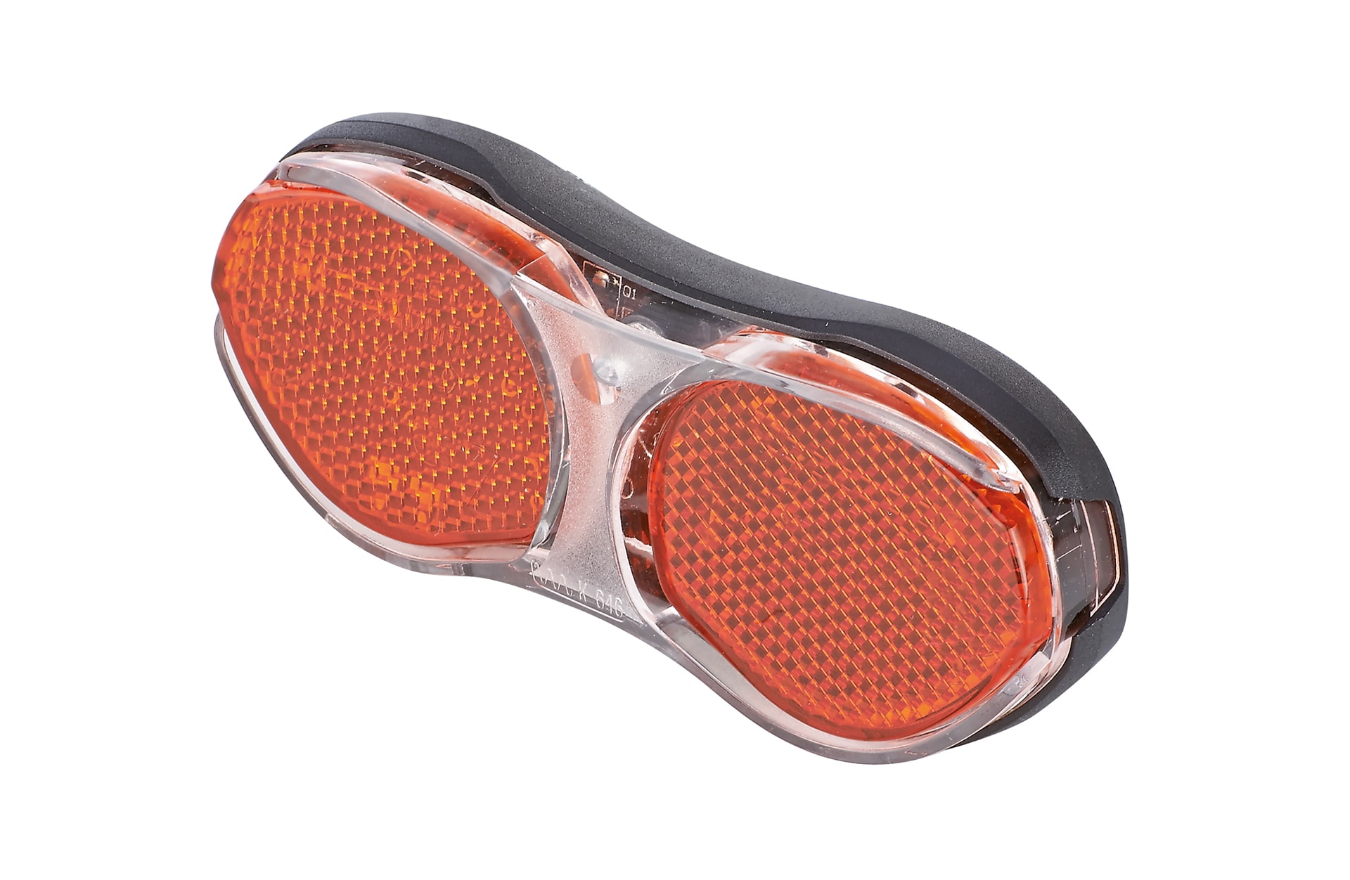 LED-R&uuml;cklicht, f&uuml;r Naben- und Seitendynamo, f&uuml;r 2-adrigen Anschluss, Montageweite: 50 - 80 mm - Bild 1