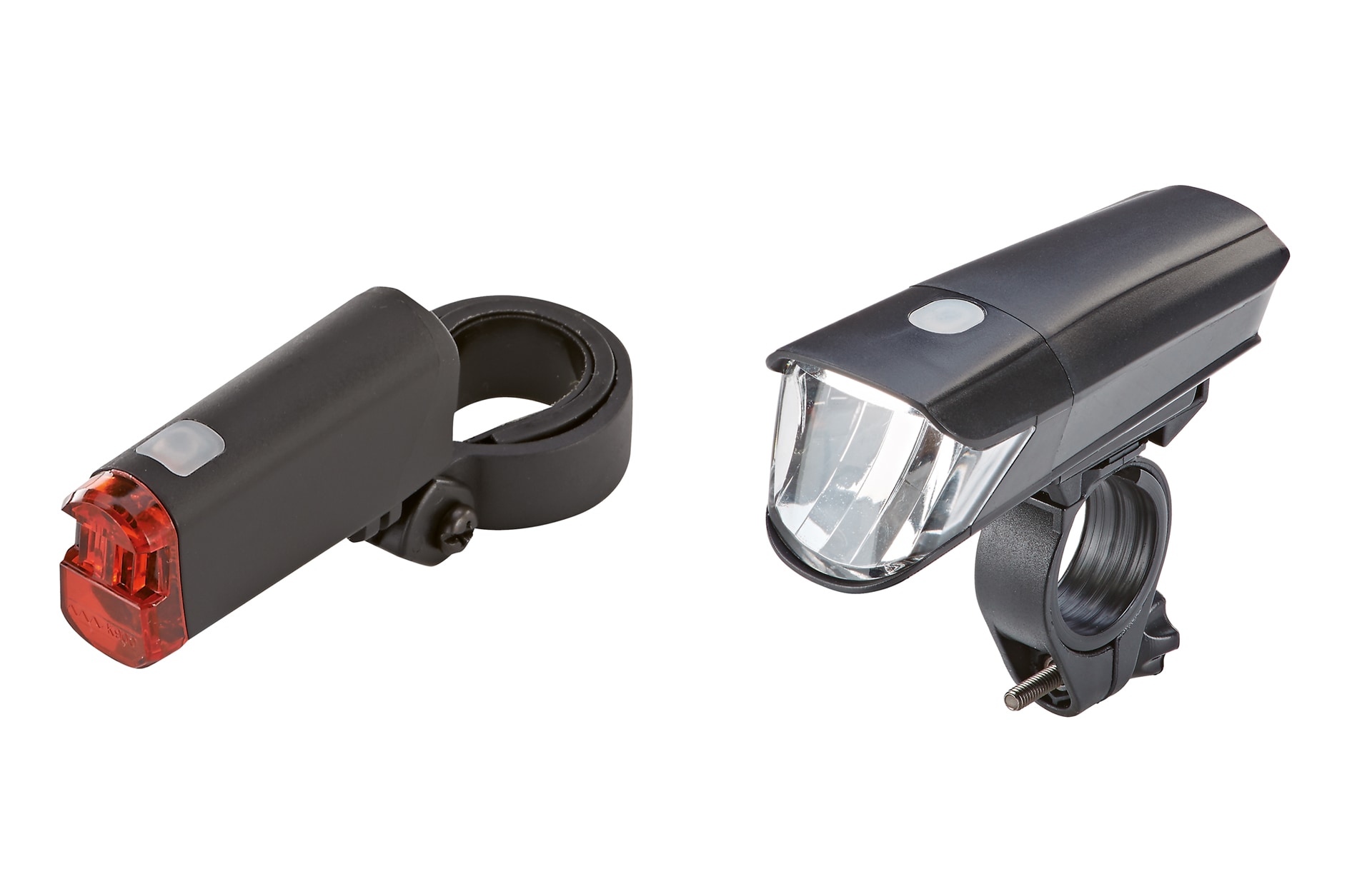 LED Batterieleuchten-Set 40/15 Lux, werkzeugfreier Batteriewechsel, inkl. Befestigungsmaterial - Bild 1