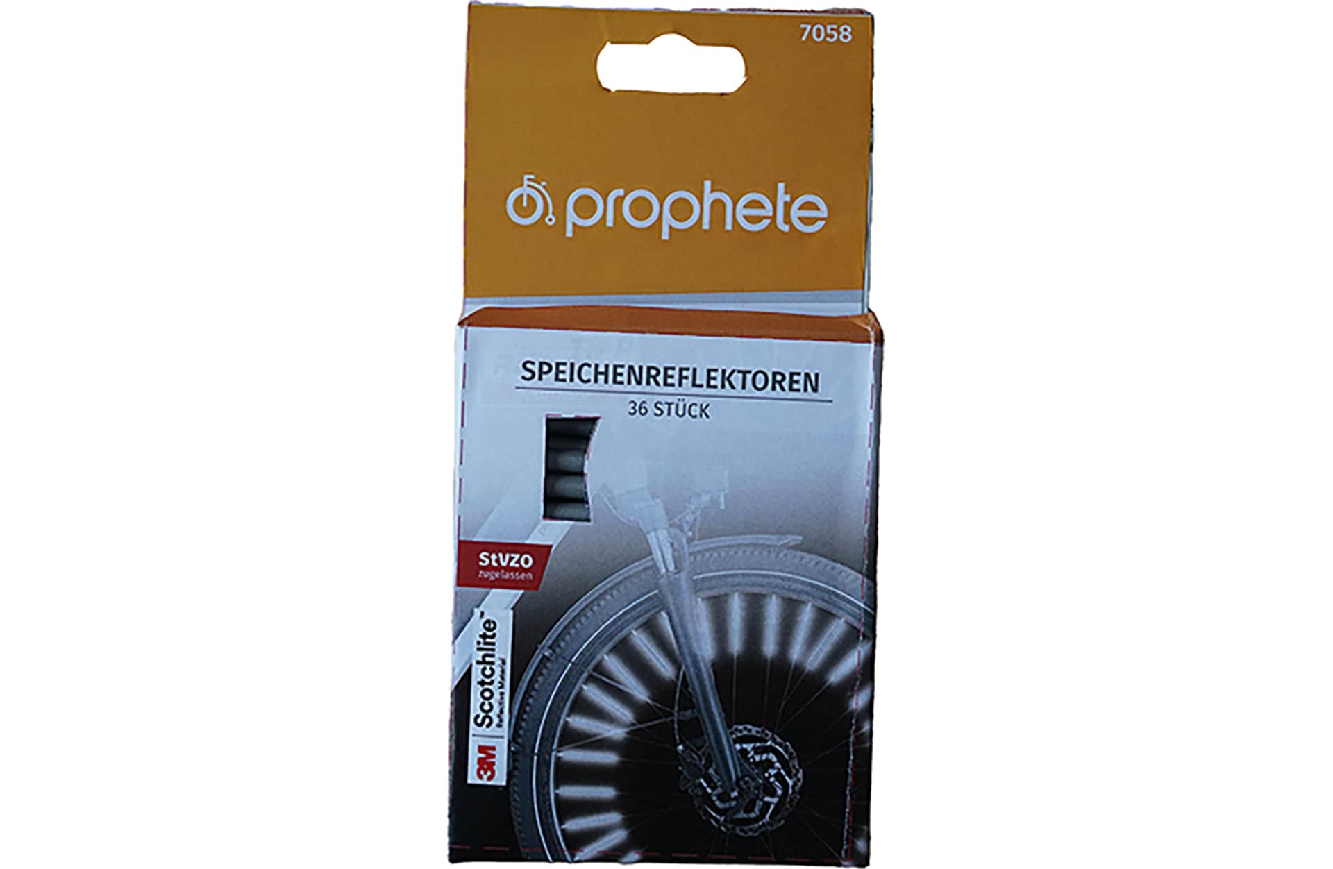 Reflektierende Speichenst&auml;bchen, 36 St&uuml;ck, leicht anzubringen und dauerhaft fester Halt - Bild 1