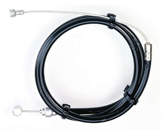 Universal-Bremszug, f&uuml;r Vorderrad, 55 cm, mit Birnen- und Walzennippel - Bild 1