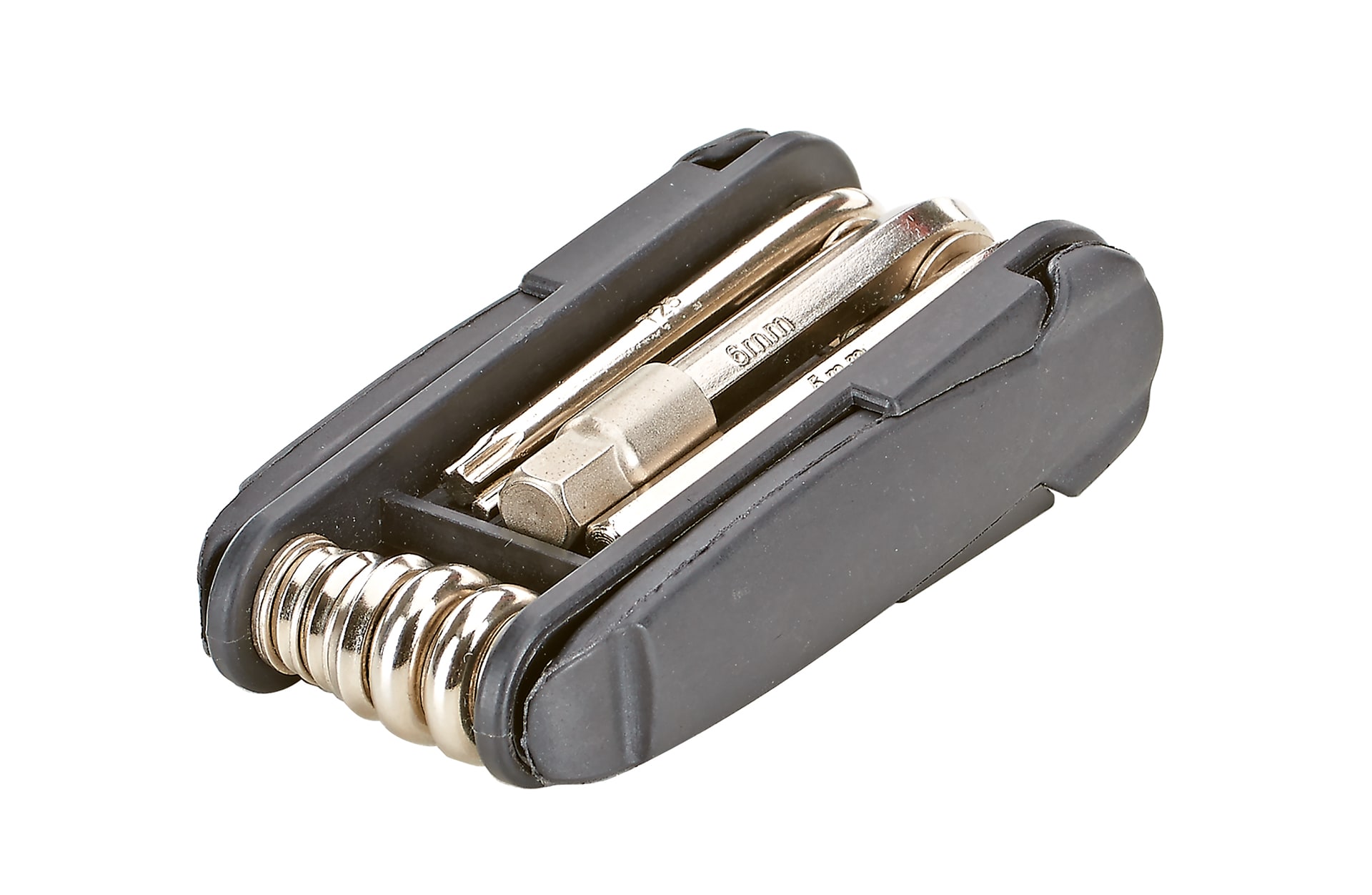 Multifunktionswerkzeug, 11 Funktionen, Reifenheber, Innensechskantschl&uuml;ssel: 2, 2.5, 3, 4, 5, 6, 8 mm, Innensechsrundschl&uuml;ssel T25, Schlitzschraubendreher, Kreuzschraubendreher - Bild 1