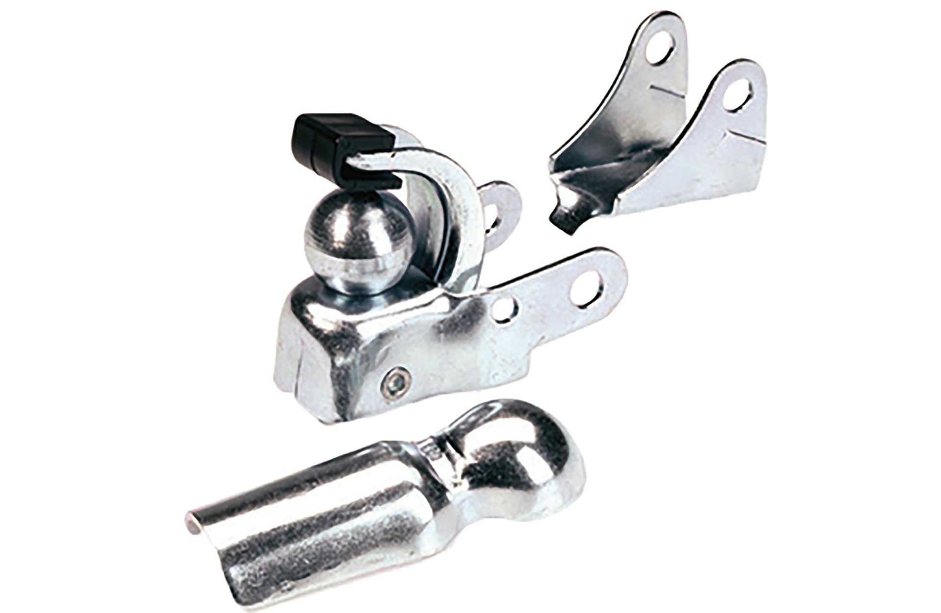 Fahrrad-Anh&auml;nger-Kupplung, komplett, Befestigung am Sattelklemmbolzen - Bild 1