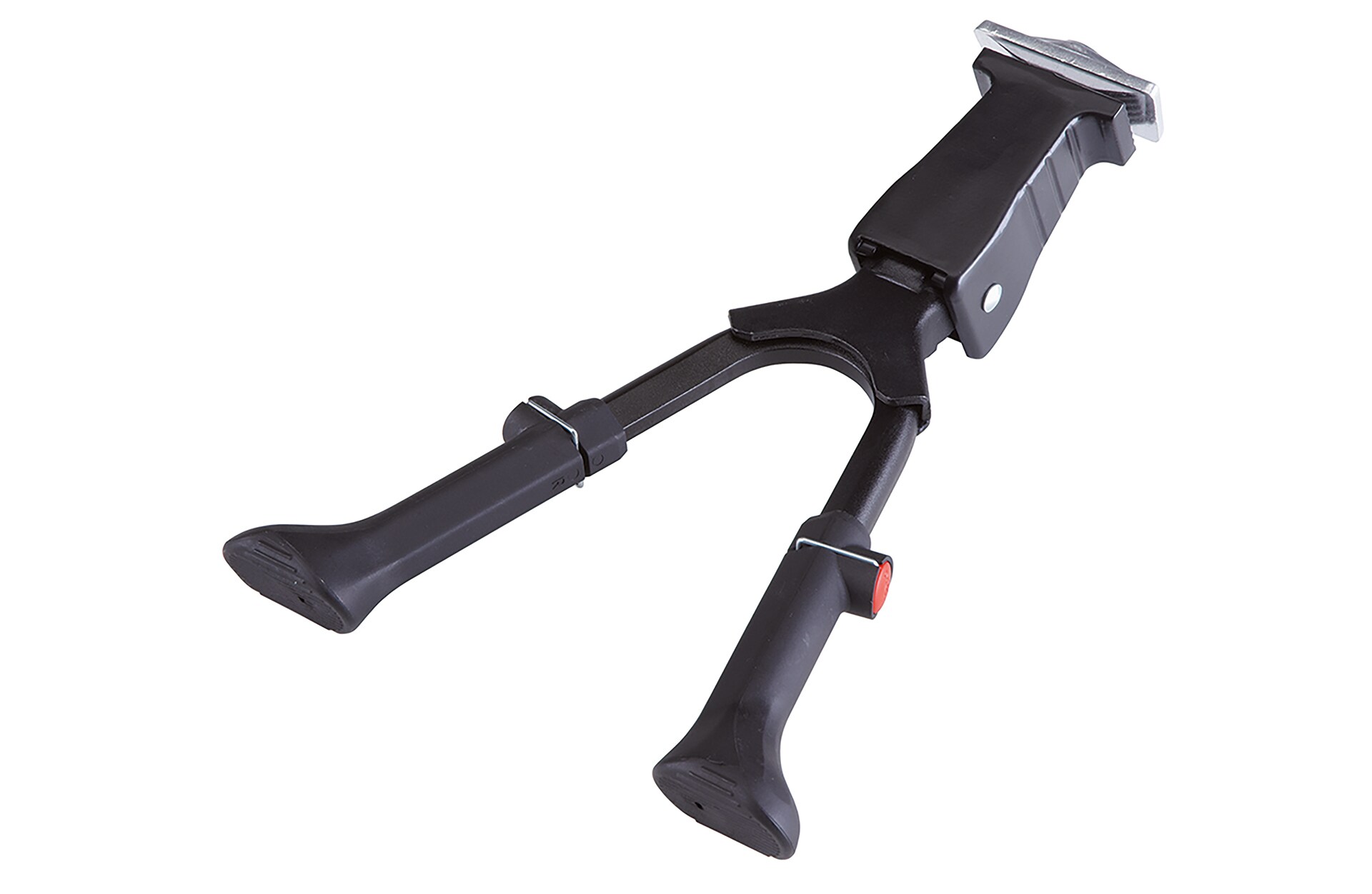 Zweibeinst&auml;nder, f&uuml;r 26" bis 28", in der H&ouml;he verstellbar, mit Befestigungsschraube und Gegenplatte - Bild 1