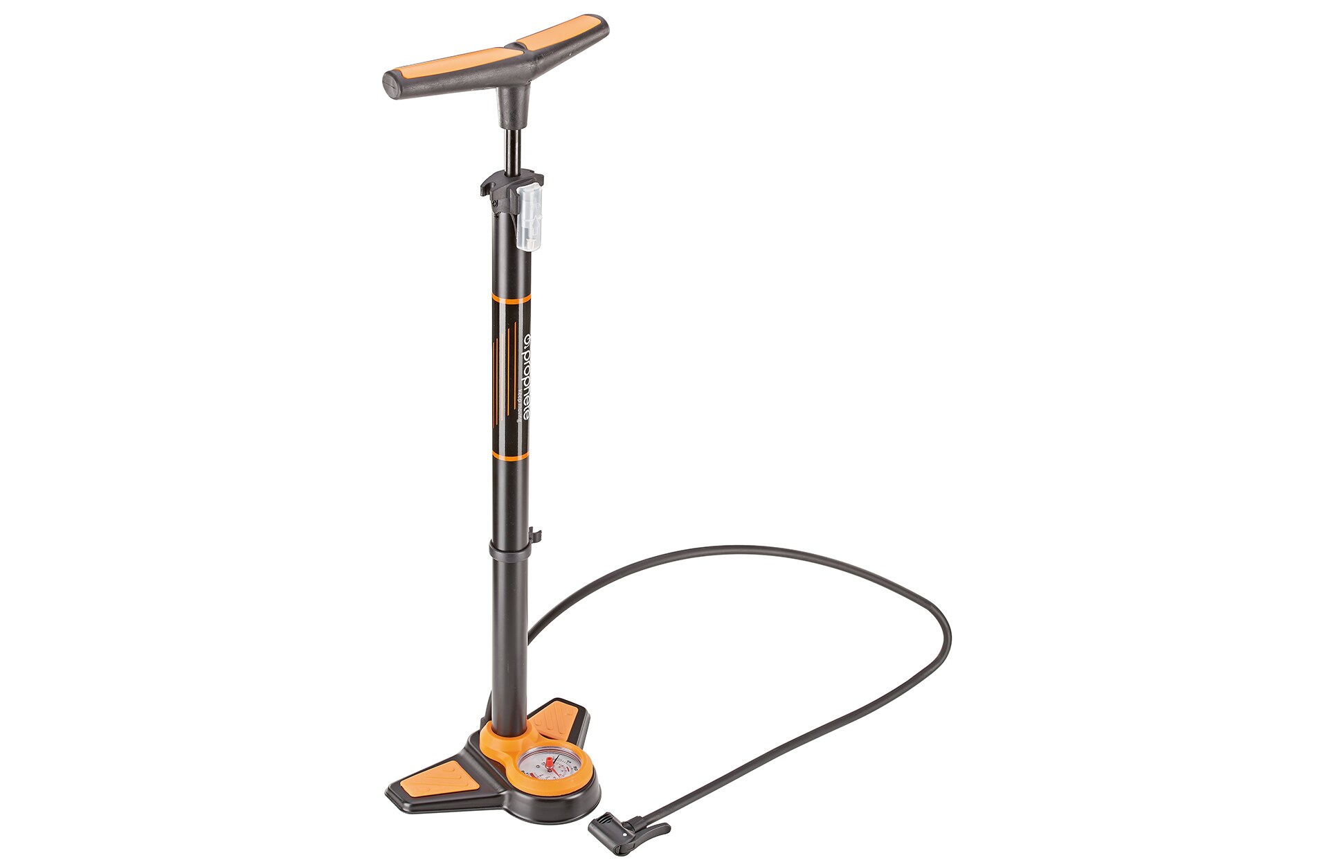 SKS Standpumpe "AIR CONTROL", f&uuml;r alle Ventilarten, 8 bar, mit Manometer, Kunststoff - Bild 1