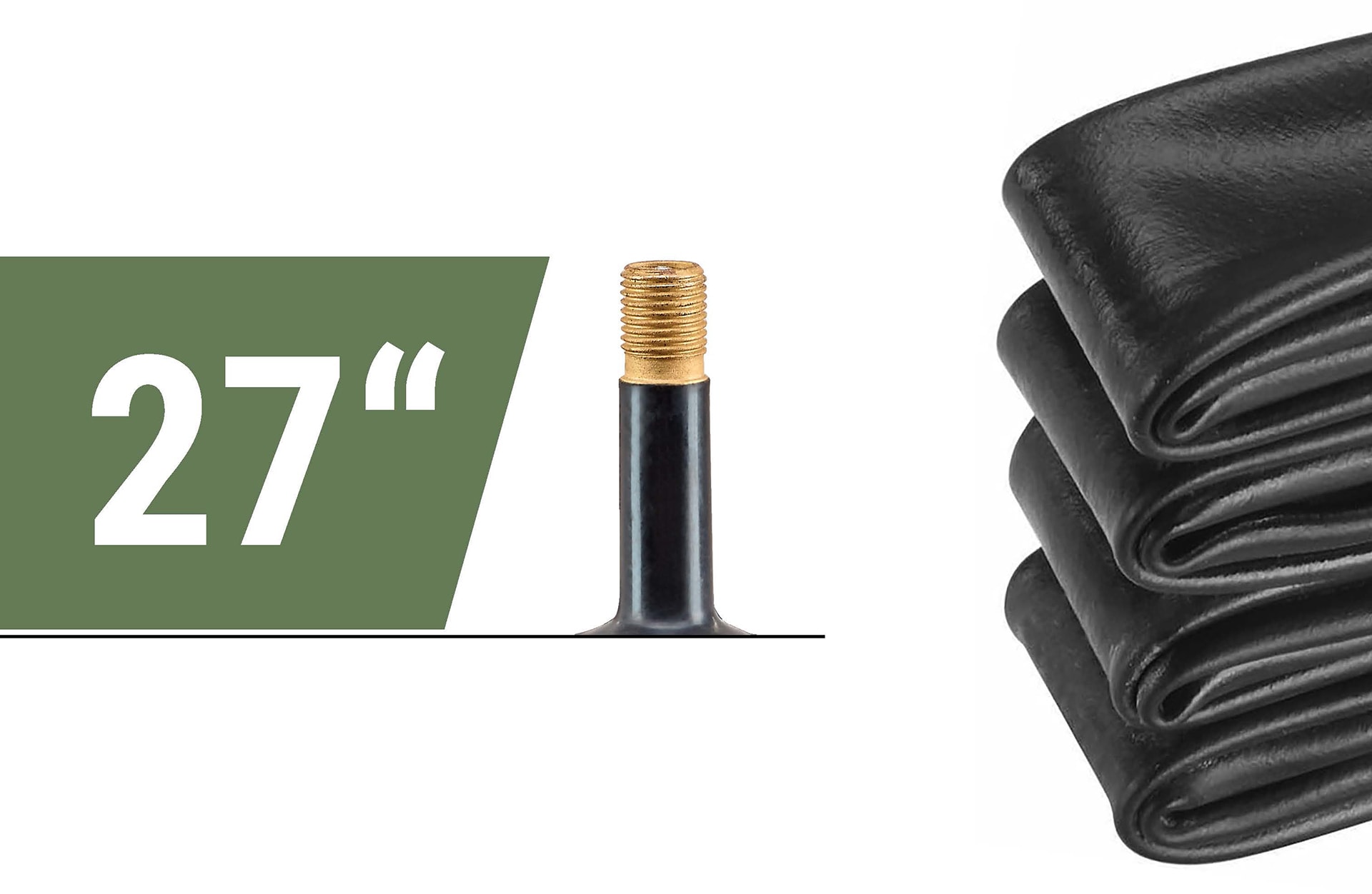 Gruppenschlauch 27" x 1 1/8 - 28" x 1.50, Autopventil - Bild 1