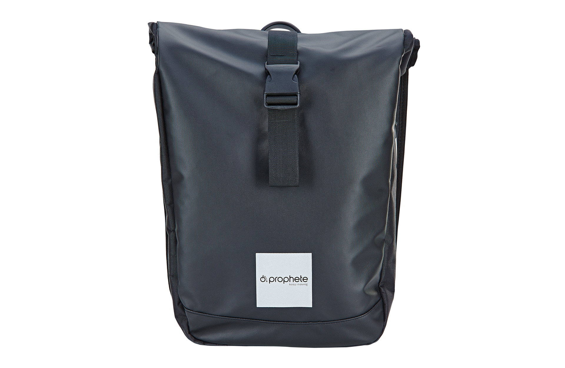 Seitenpacktasche, 100 % wasserdicht, reflektierende Elemente, robustes und langlebiges Material, Volumen: 20 Liter, Farbe: schwarz - Bild 1