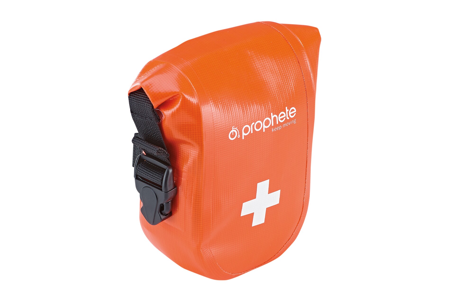 Erste Hilfe-Satteltasche, 100% wasserdicht, werkzeugfreie Montage am Sattelrohr, Rahmen, Rucksack, etc., langlebiges und robustes Material - Bild 1