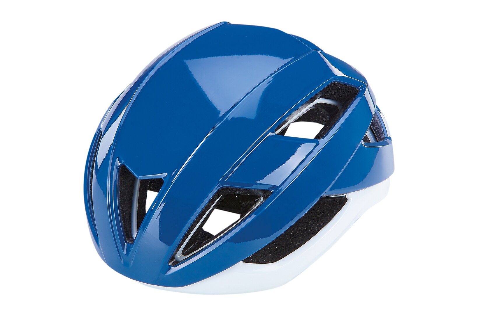 E-Bike Smart Fahrradhelm, mit Rotationsschutz, Kopfumfang von 59-62 cm, Inmold Technologie, Farbe: blau/weiß