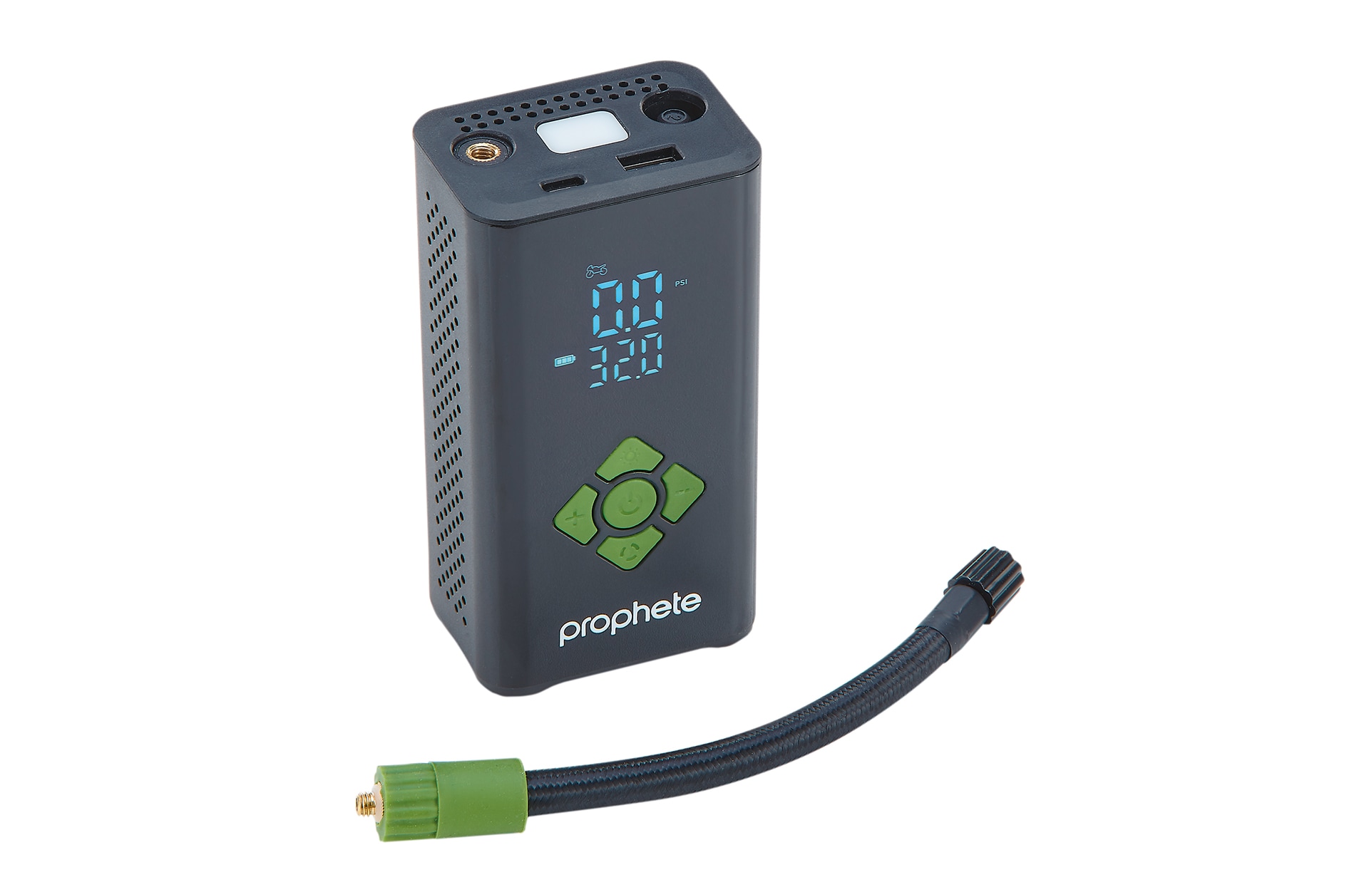 Akkupumpe mit Powerbank und LED Licht, 4400mAh f&uuml;r alle Ventilarten - Bild 1