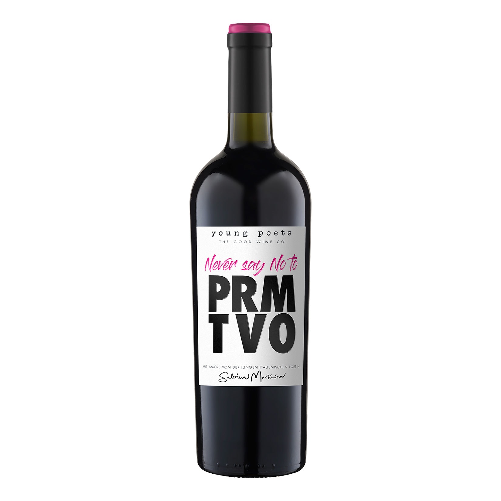 Young Poets Never say no to Primitivo Puglia IGT 13,5 % vol. 0,75 Liter - Bild 1