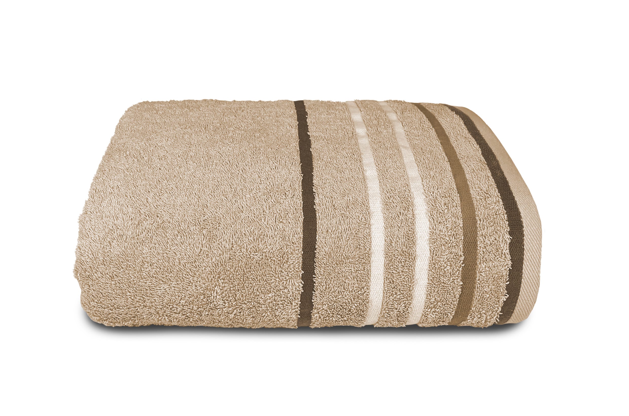 Dekor Duschtuch XXL 100x200cm Beige - Bild 1