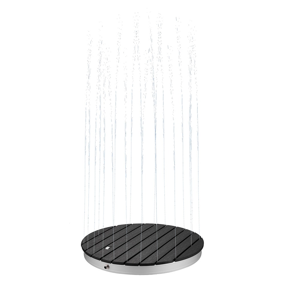 Home Deluxe WPC Bodendusche Anthrazit CALIA - 70,5cm Durchmesser - Bild 1