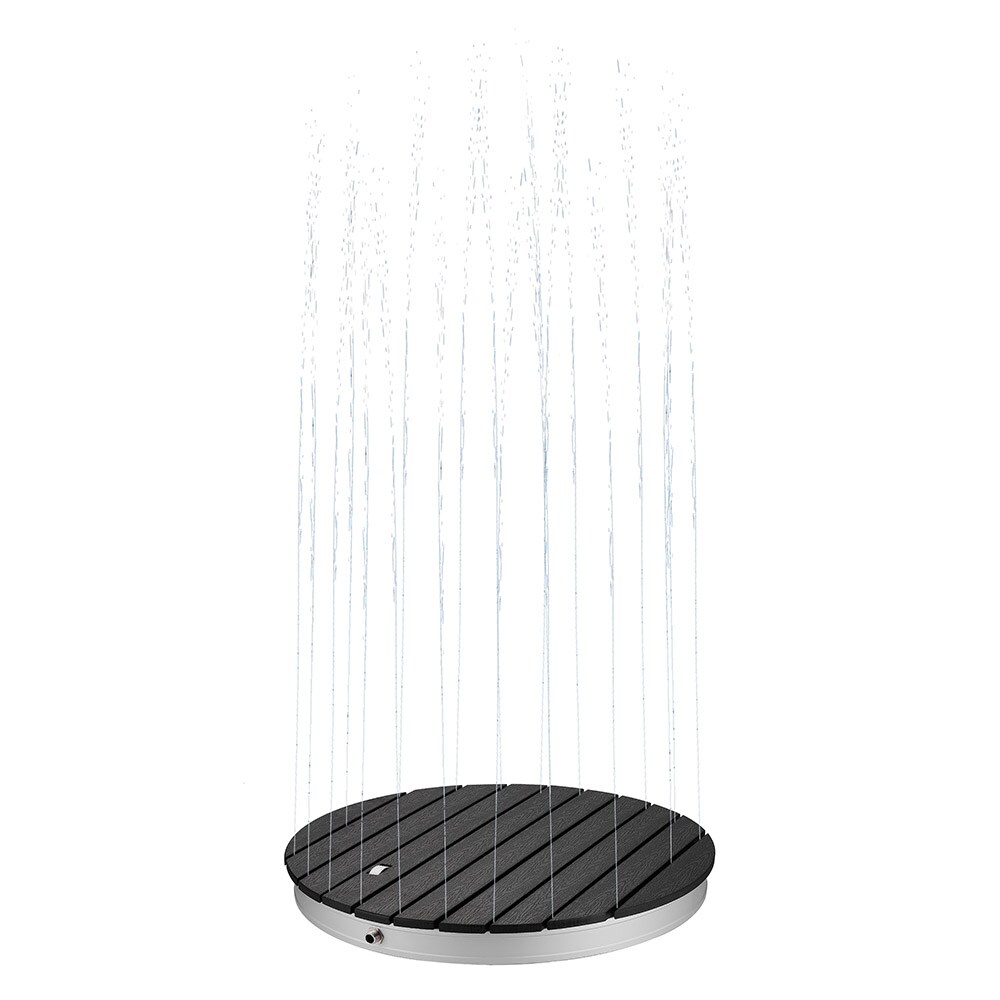 WPC Bodendusche Anthrazit CALIA - 70,5cm Durchmesser