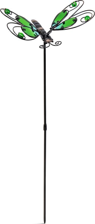 Metall Dekostecker, grün