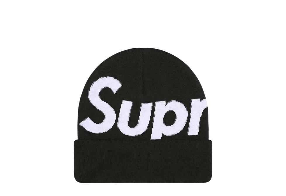 Supreme Big Logo Beanie (FW25) Black | 00199310000562