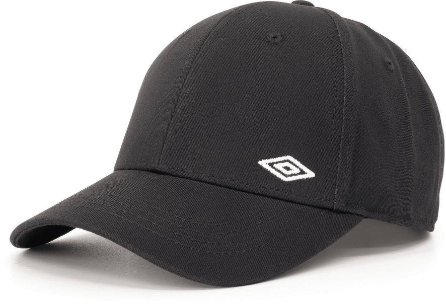Umbro Cap Diamond Sidelogo, black/white - Bild 1