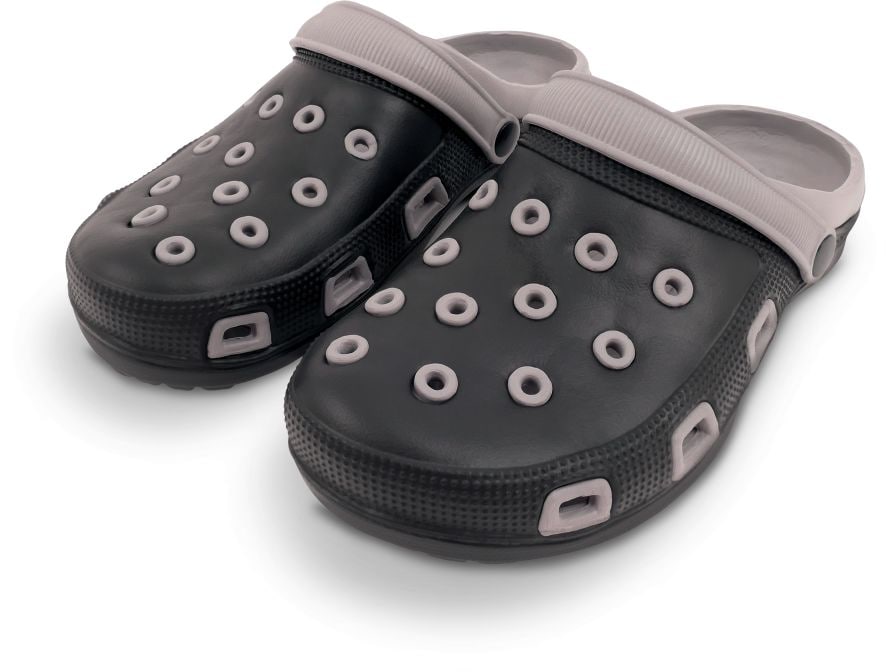 Damen und Herren Clogs black 44 - Bild 1