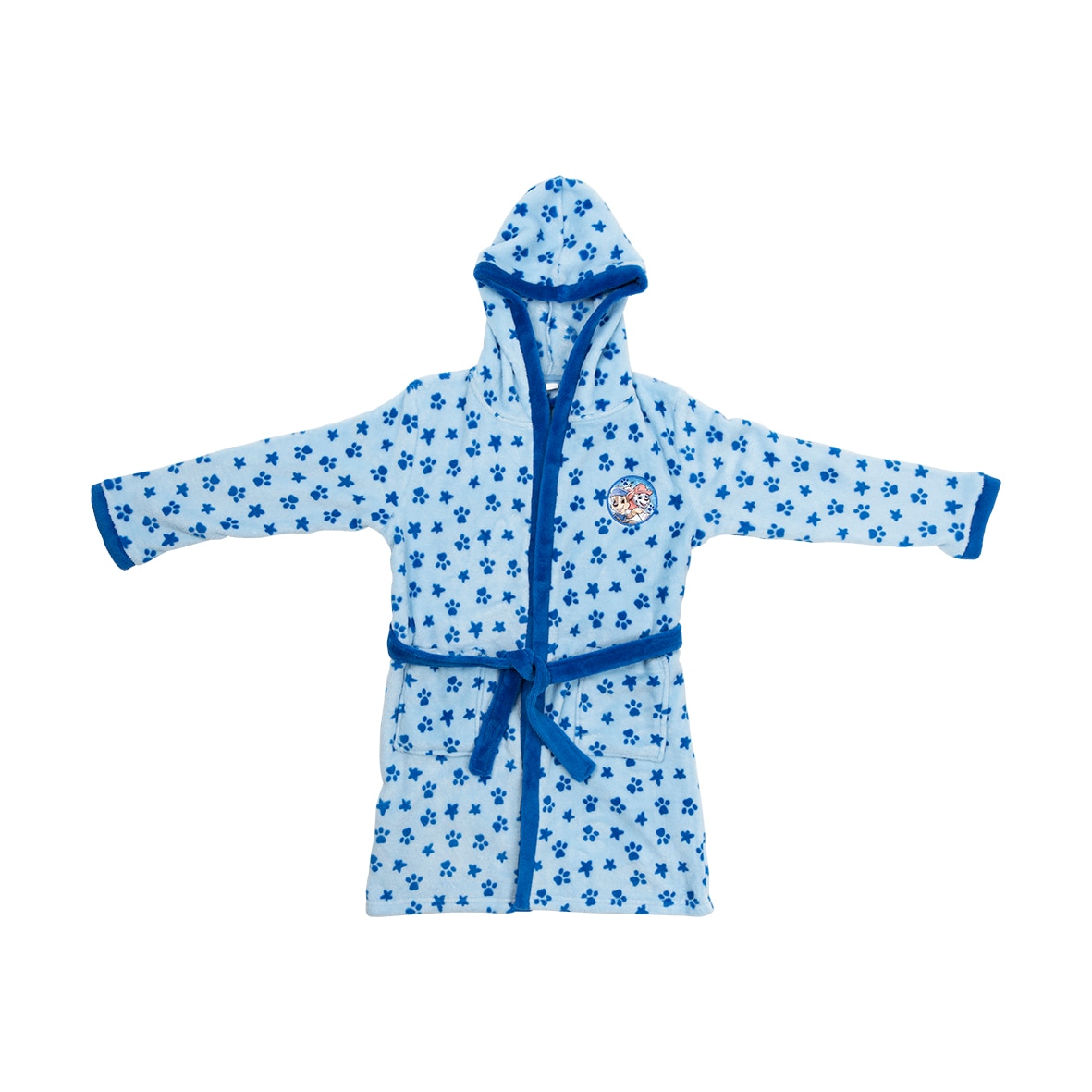 Paw Patrol Bademantel Kinder, blau, Gr. 122/128 - Bild 1