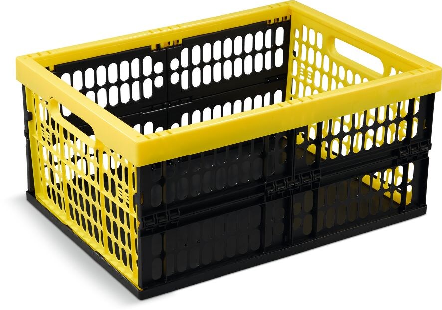 Klappbox 32 Liter - gelb/schwarz