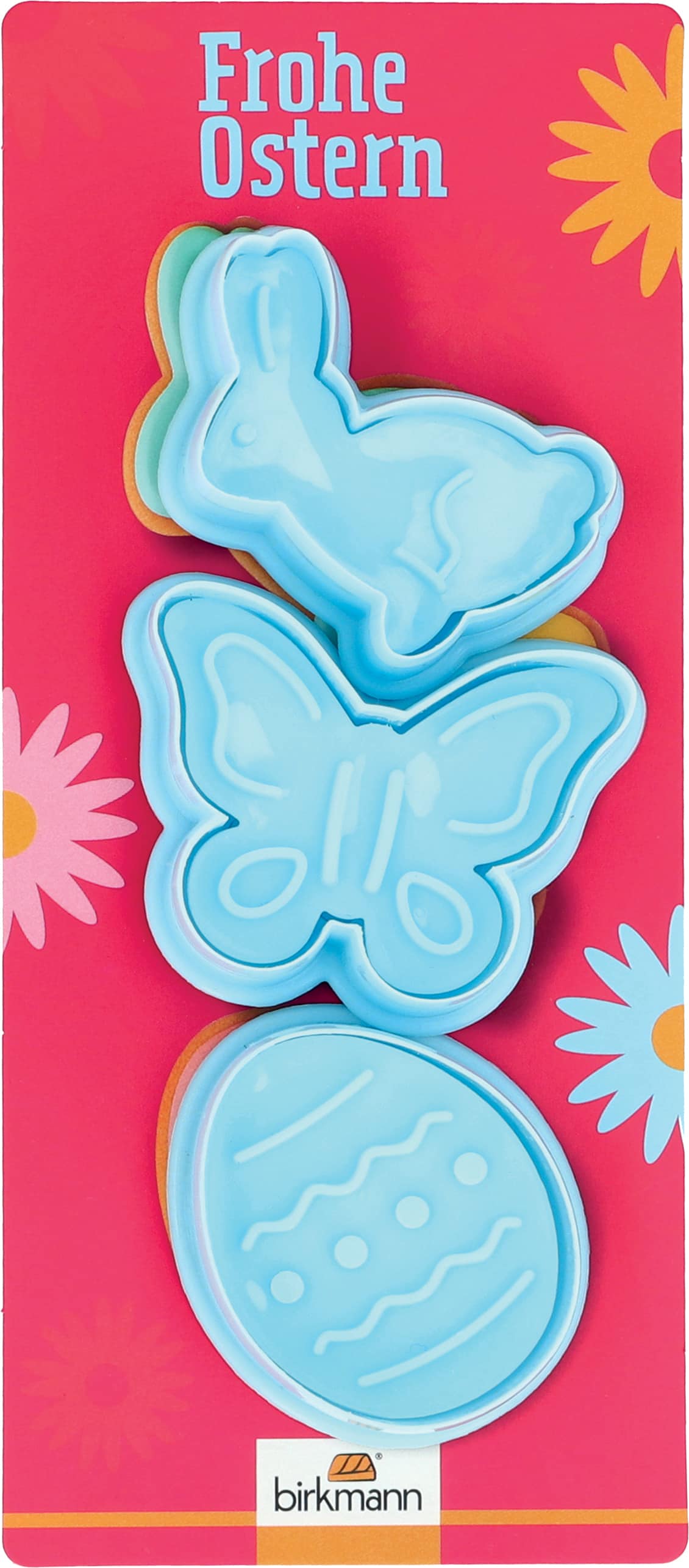 Ausstechformen Spring Set , 3 St&uuml;ck mit Auswerfer, auf Cardboard - Bild 1