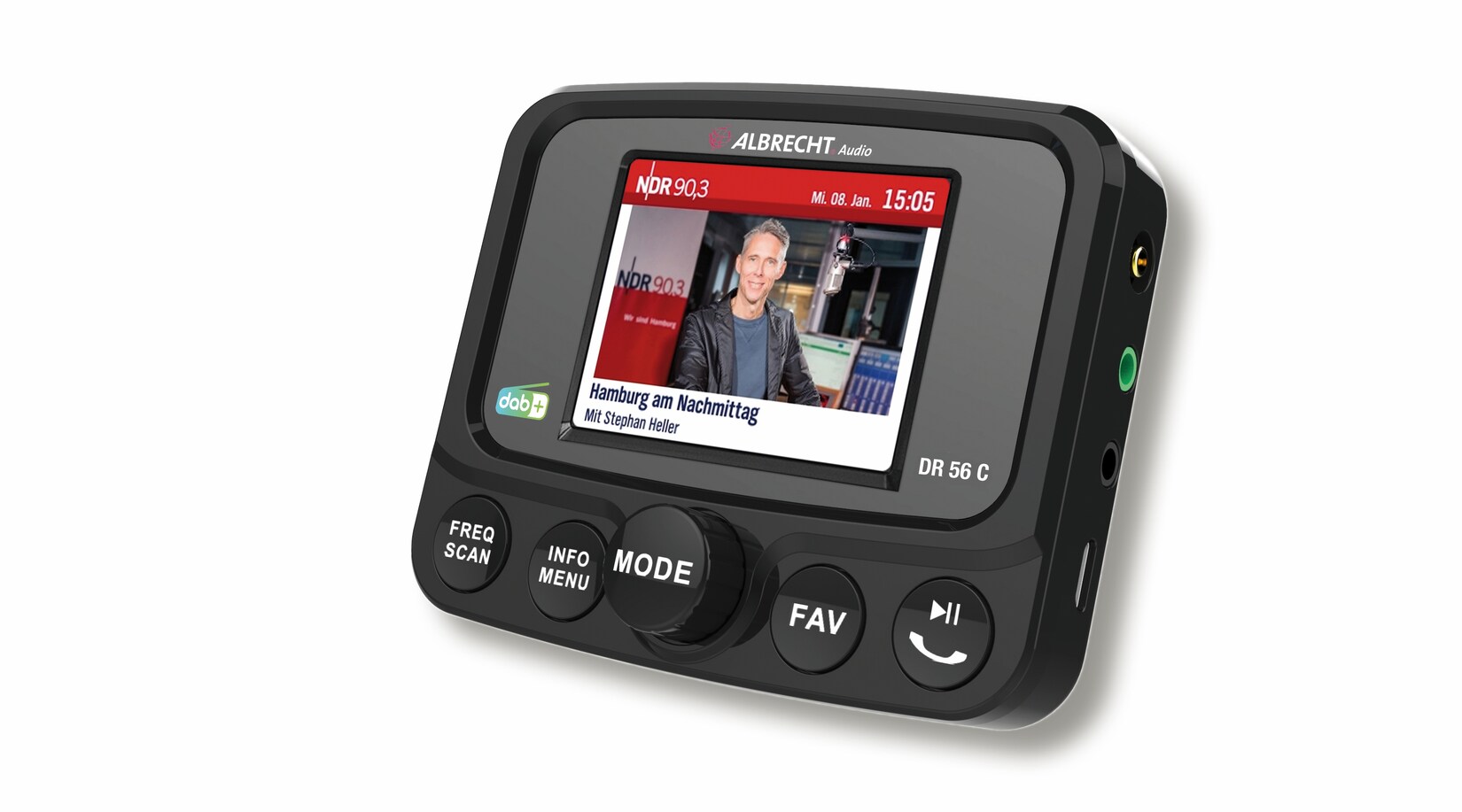 Albrecht DR 56 C Digitalradio Tuner mit Farbdisplay Bluetooth | 04032661271563