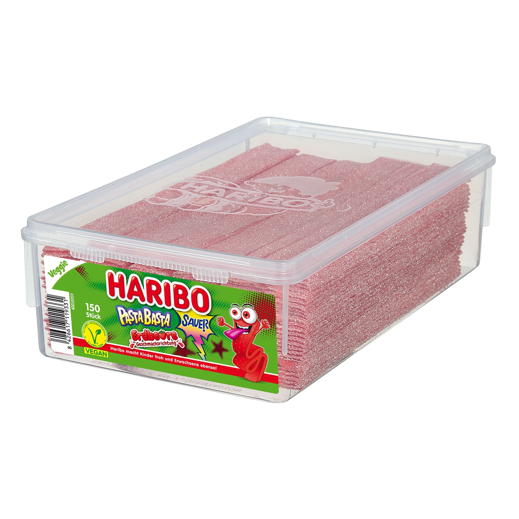 Haribo Pasta Basta Erdbeer sour 1,125 kg - Bild 1